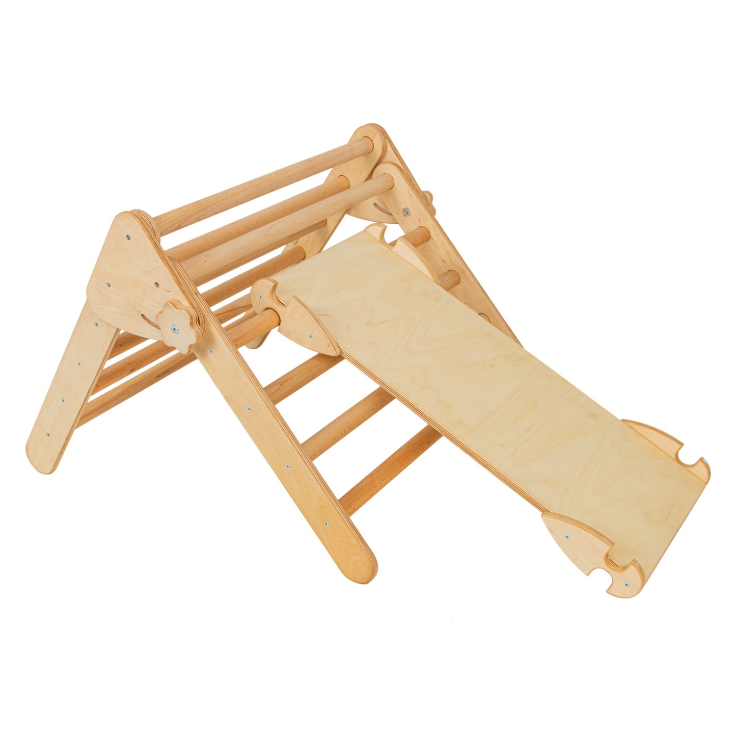 Climber Pikler Triangle Set (Triangle+Ramp) Wood Mini