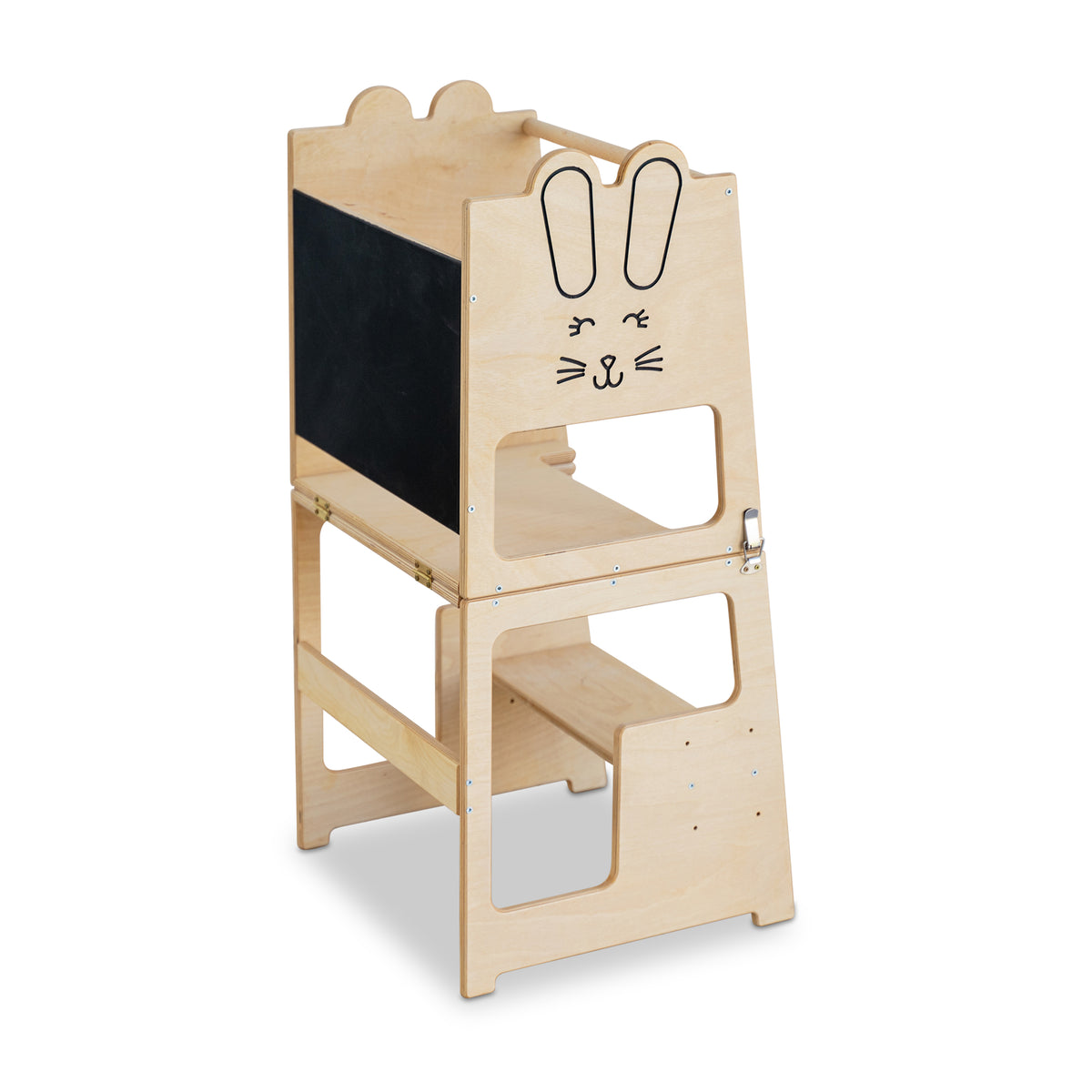 Kids Kitchen Step Stool,Table,Helper Kids Tower (Bunny) 3 in1 ...
