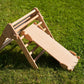 Climber Pikler Triangle Set (Triangle+Ramp) Wood Mini